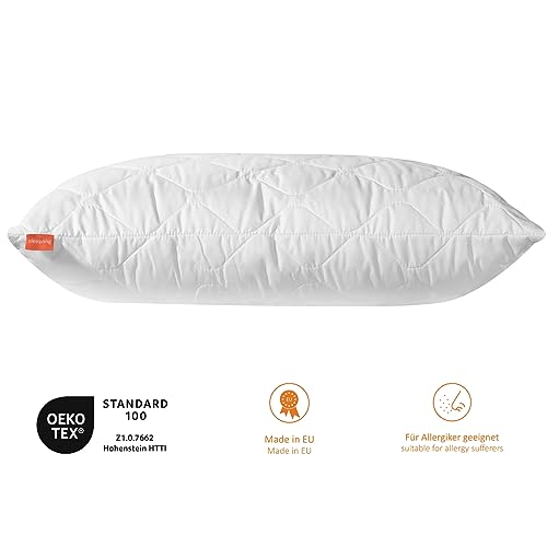 Oreiller slepling 197131 Extra Ferme | Remplissage 720 GR. | Blanc | Adapte pour tout uso | Idéal pour une bonne nuit de